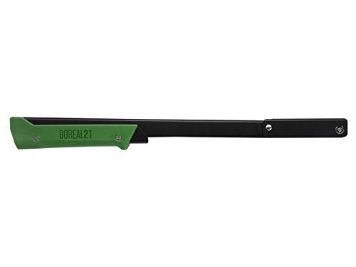 Load image into Gallery viewer, AGAWA - BOREAL21 -&gt; 21 Inch Folding Bow Saw - Black Frame, Green Handle, 21&quot; All Purpose Blade
