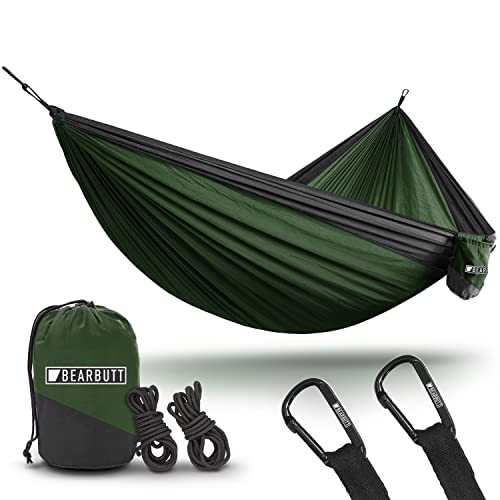 Load image into Gallery viewer, Bear Butt Camping Hammock - Hammock - Camping Gear - 2 Person Hammock - Backpacking Tree Hammock - Double Hammock Camping - Hiking Gear - Portable Hammock for Camping - Travel Hammock - Outdoor
