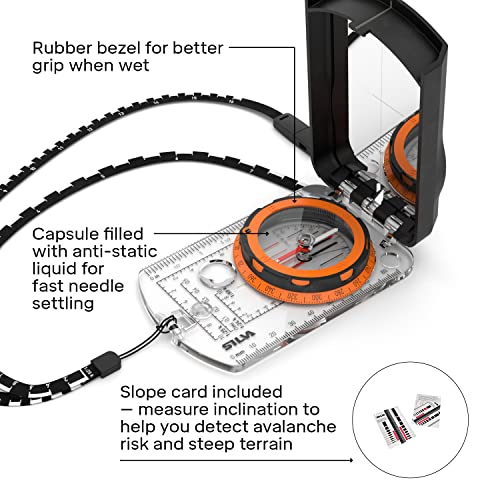 Load image into Gallery viewer, Silva Expedition S Compass | Night-Enabling Luminous Markings | Perfect for Navigation, Hiking, Trekking and Hunting
