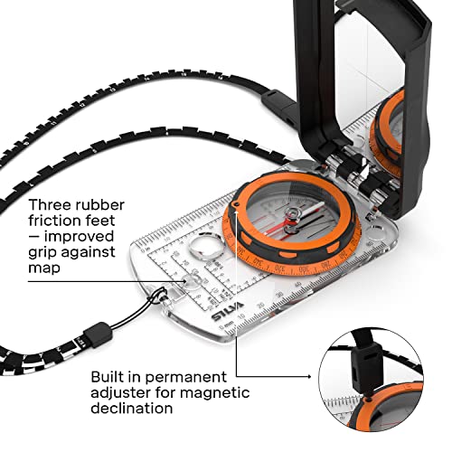 Load image into Gallery viewer, Silva Expedition S Compass | Night-Enabling Luminous Markings | Perfect for Navigation, Hiking, Trekking and Hunting
