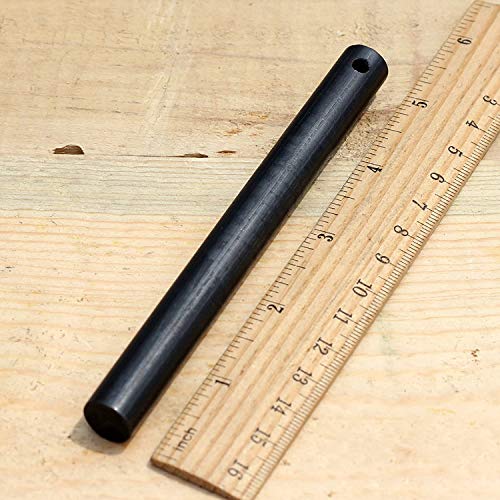 bayite Ferro Rods 1/2" X 5'' XL Survival Fire Starter Drilled Flint Steel Ferrocerium Rod with Toggl