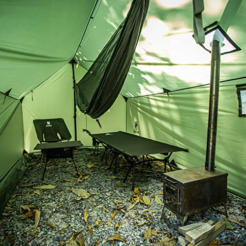 Ceiling Tarponetigris Tegimen 3-person Hot Tent - Waterproof 70d